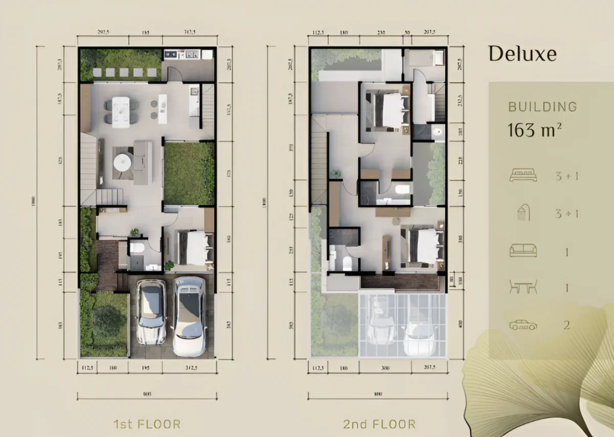 Rumah Premium Greenlake Tipe Willow | Desain Modern Tropical - Surabaya CitraLand - Galeri 2