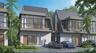 Rumah Tropical - Tipe Illona Cluster Lily- Graha Natura Surabaya Barat  - Galeri 1