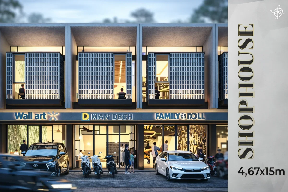 Tempat Usaha 2 Lantai Central Park MERR Phase 4 - Lokasi Strategis Cocok Untuk Usaha!