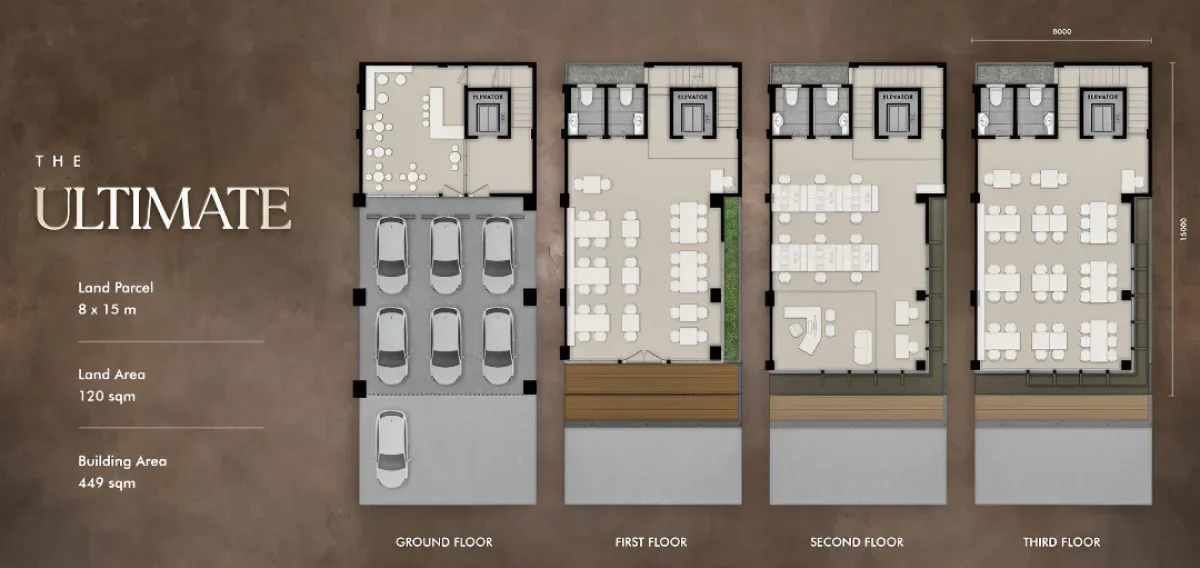 The Ultimate 3 Lantai – Rumah + Loft Bisnis di Lokasi Eksklusif - Wisata Bukit Mas Surabaya - Galeri 2