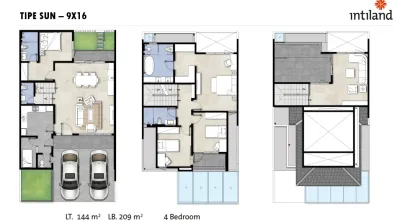 Tierra Residence Tipe Sun – Tinggal Nyaman dengan Desain Elegan & Fungsional - Surabaya Barat  - Galeri 2