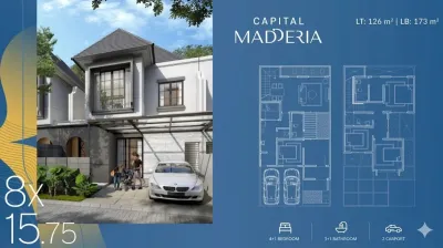 Tipe Capital Madderia – Pilihan Tepat Hunian Mewah di Surabaya Timur - The Grand Kenjeran - Galeri 2