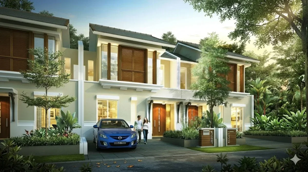 Unit Premium - Rumah Tipe Aspara Deluxe di Grand Harvest Surabaya – Hunian Elegan & Lebih Luas