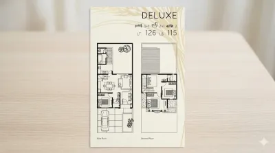 Unit Premium - Rumah Tipe Aspara Deluxe di Grand Harvest Surabaya – Hunian Elegan & Lebih Luas - Galeri 2