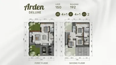 Unit Ready! Palma Grandia Citraland - Rumah 2 Lantai Lokasi Strategis Surabaya Barat - Tipe Arden Deluxe - Dekat Pakuwon Mall - Galeri 2