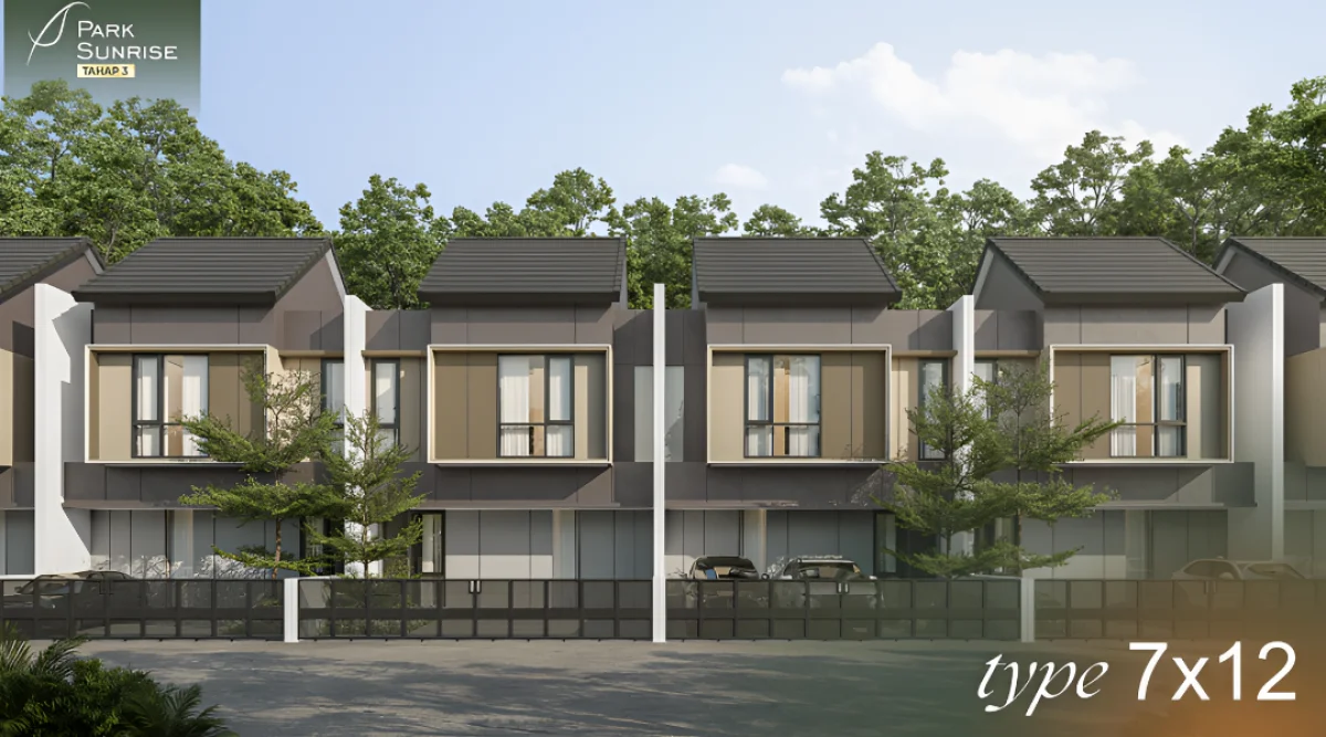 Best Deal! Rumah Park Sunrise 7x12 Surabaya Timur, Luas & Nyaman 🔥 - Harga Masih Bersahabat