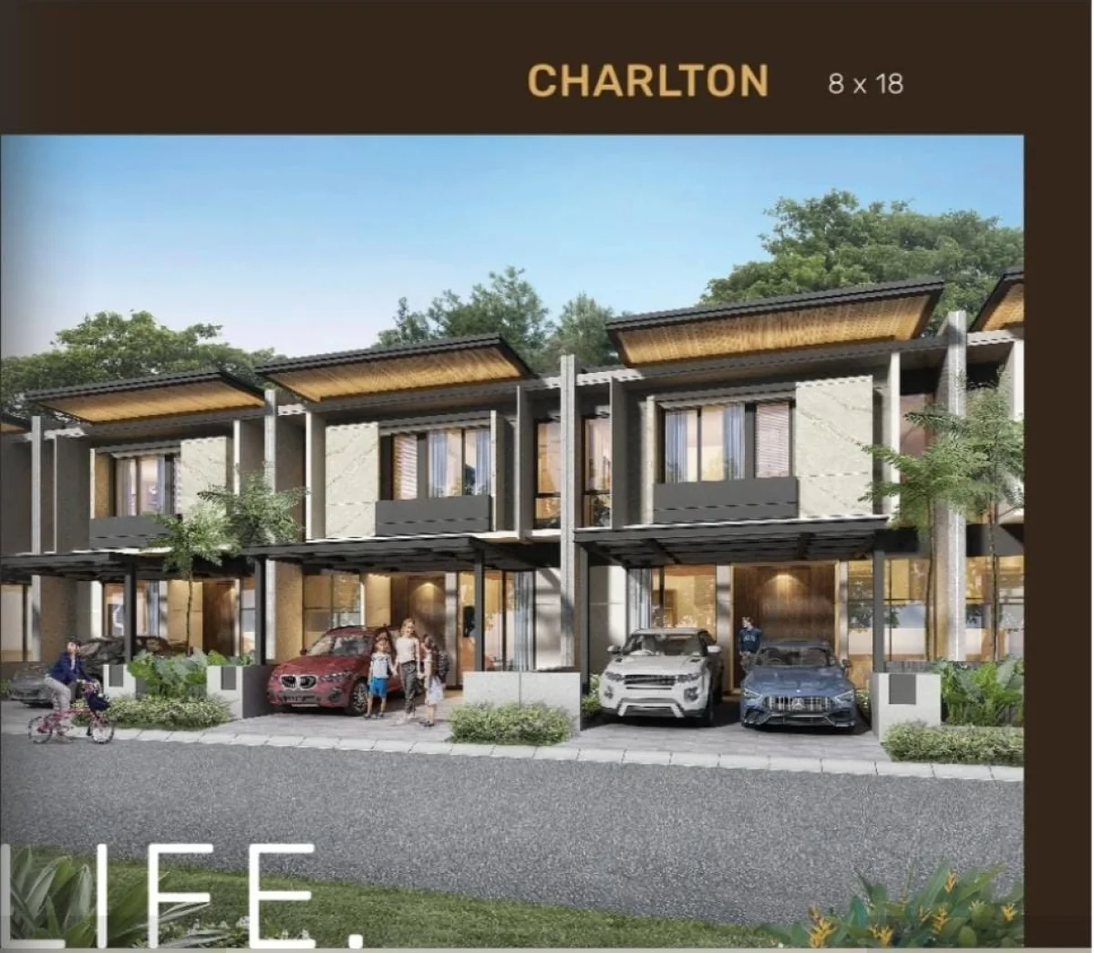 Dijual Rumah Free PPN Charlton District 9 Citraland Surabaya Barat 