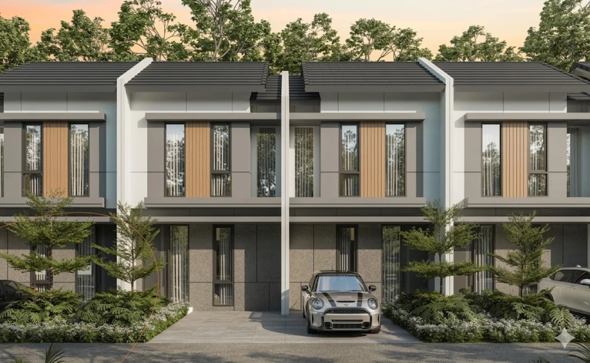 Grand Eastern Tipe Eastern Spring, Rumah Ideal untuk Gaya Hidup Modern - LT 60 LB 73 - Surabaya Timur
