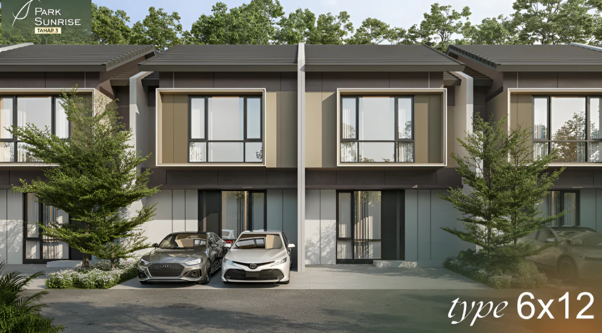 Hunian Modern Park Sunrise 6x12 Surabaya Timur, Cocok untuk Keluarga, Dekat Kampus & Akses Tol 