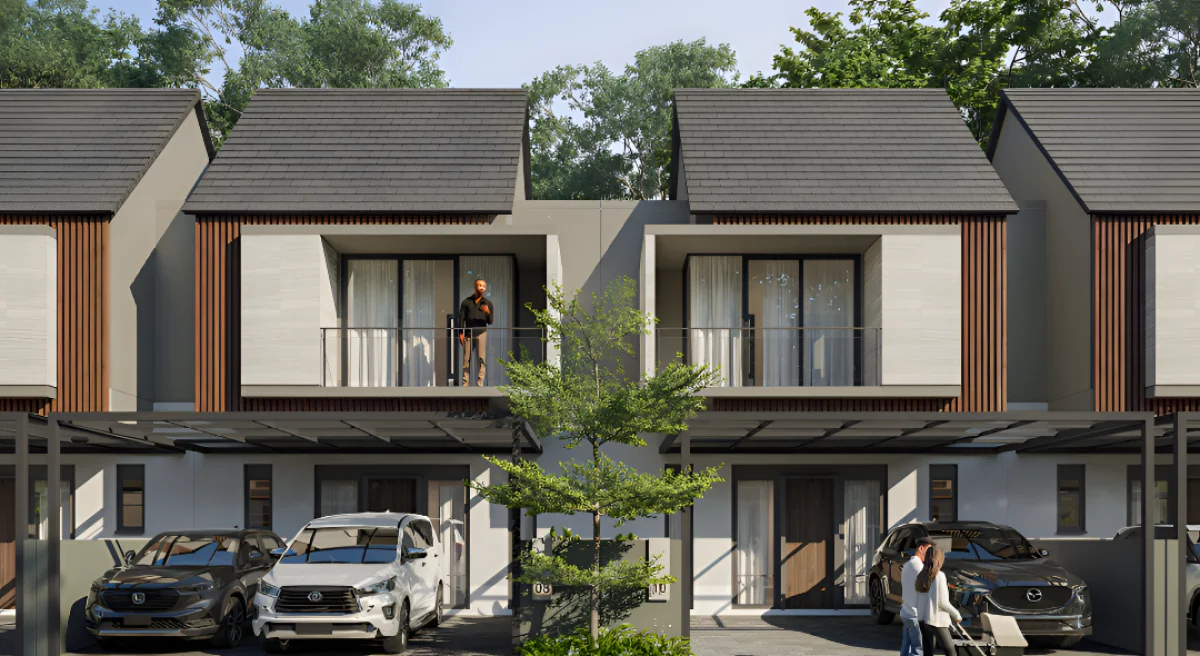 Nava Deluxe - Rumah Modern Tropis Cluster Neyra, Amesta Living - Surabaya 