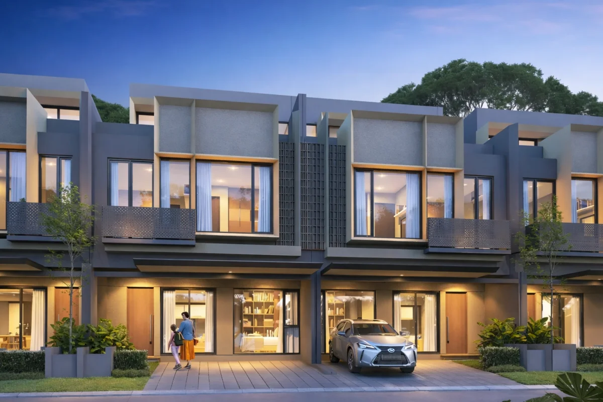 Rumah 3 Lantai Gardea Deluxe Rooftop Northwest Garden - Surabaya Barat