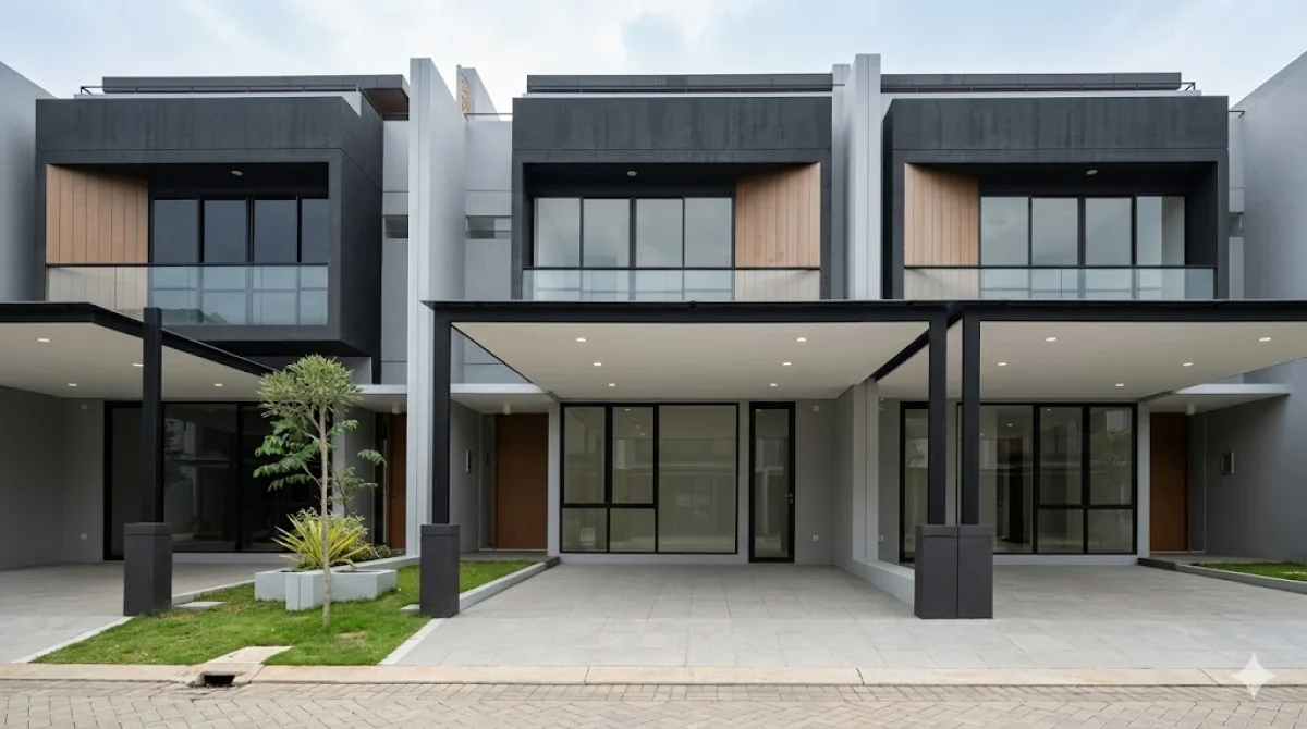 Rumah Cantik Tipe Jade Northwest Central, Siap Huni di Kawasan Favorit - Dekat Universitas Ciputra 