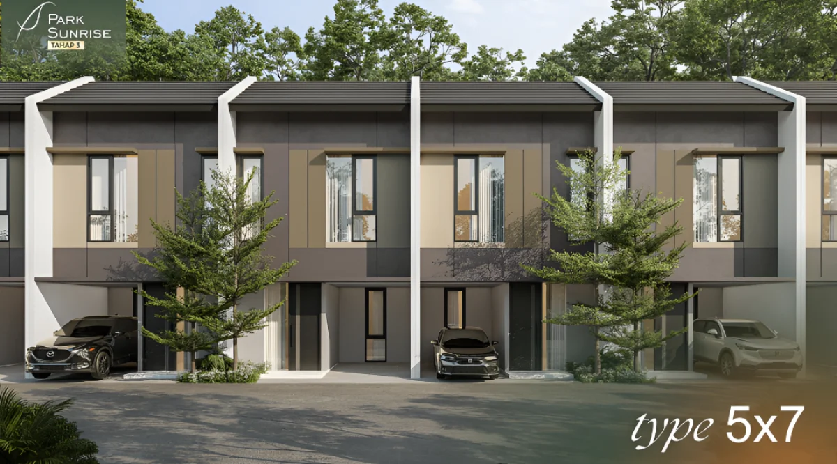 Rumah Compact Park Sunrise 5x7, Nyaman & Hemat Budget - Surabaya Timur 