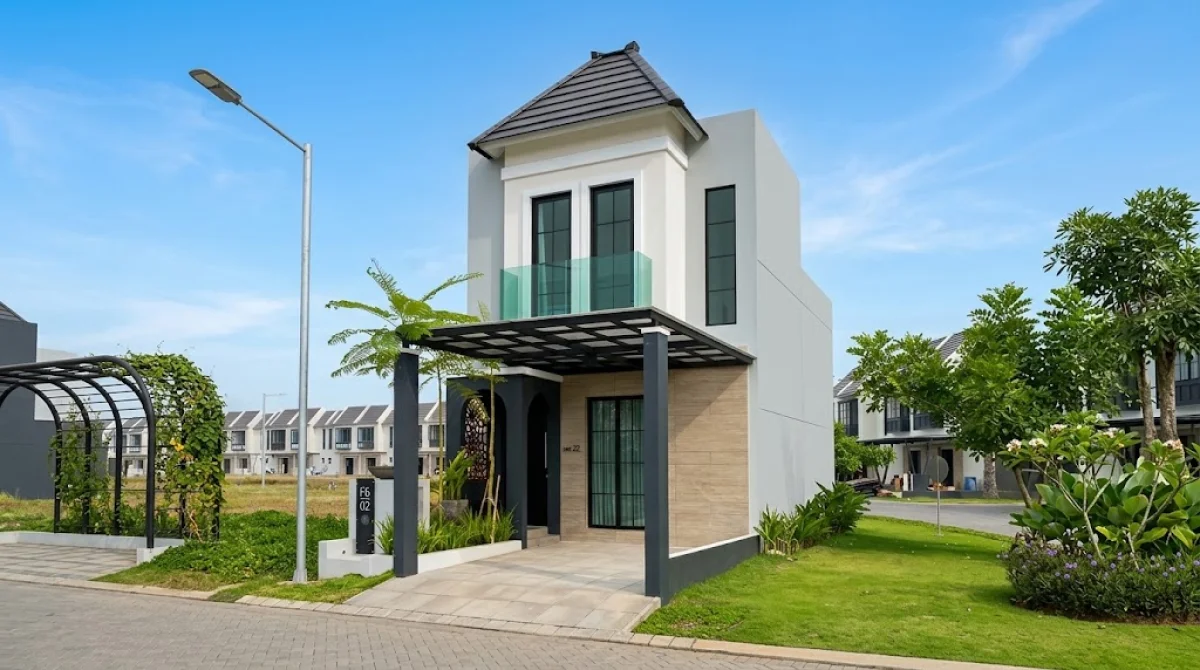 Rumah Impian di Opra City Residence Tipe E LT 60– Brand New! - Gresik Jawa Timur 