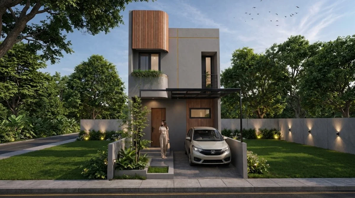 Rumah Minimalis Modern Symphony Residence Surabaya Selatan – LT 60 x 65 