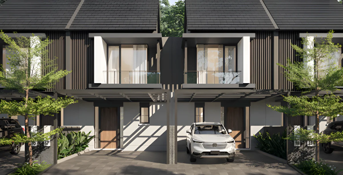 Rumah Modern Minimalis - Neyra Nica Deluxe Kawasan Mandiri Amesta Living - Surabaya Timur