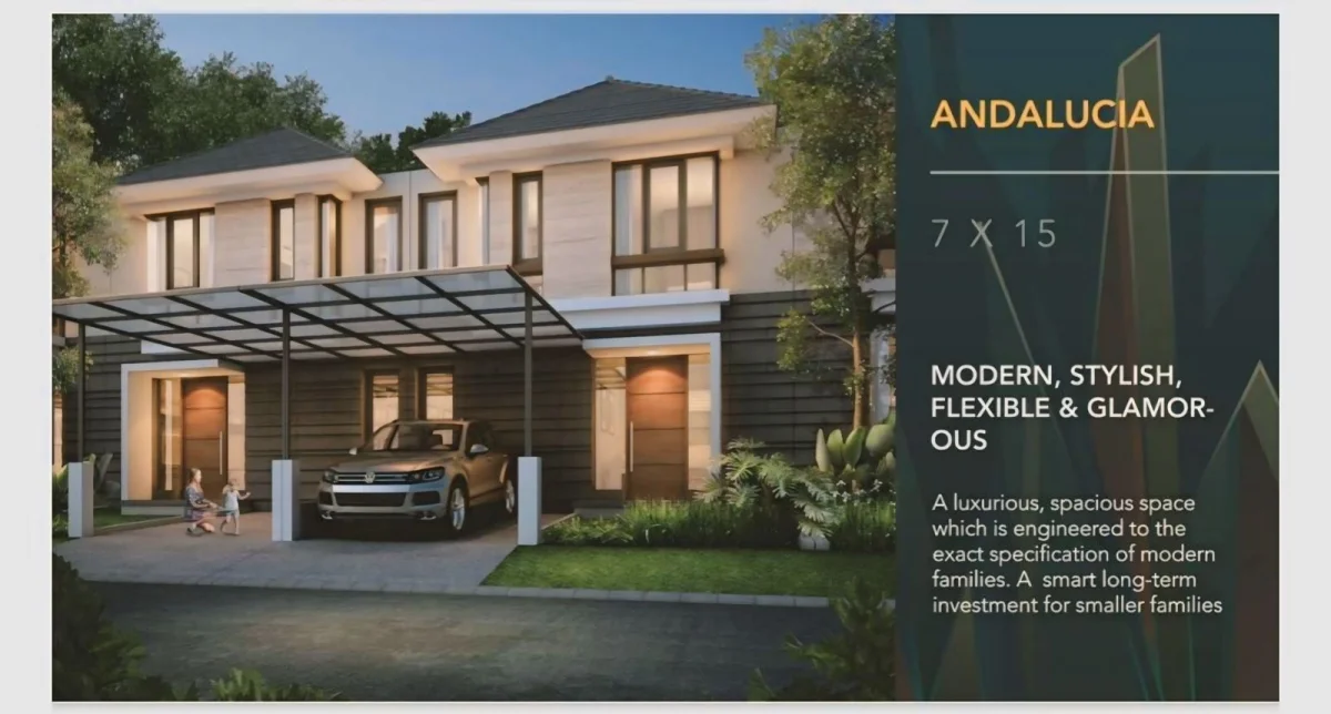Hunian Eksklusif Northwest Hill Andalucia Deluxe Surabaya Barat CitraLand