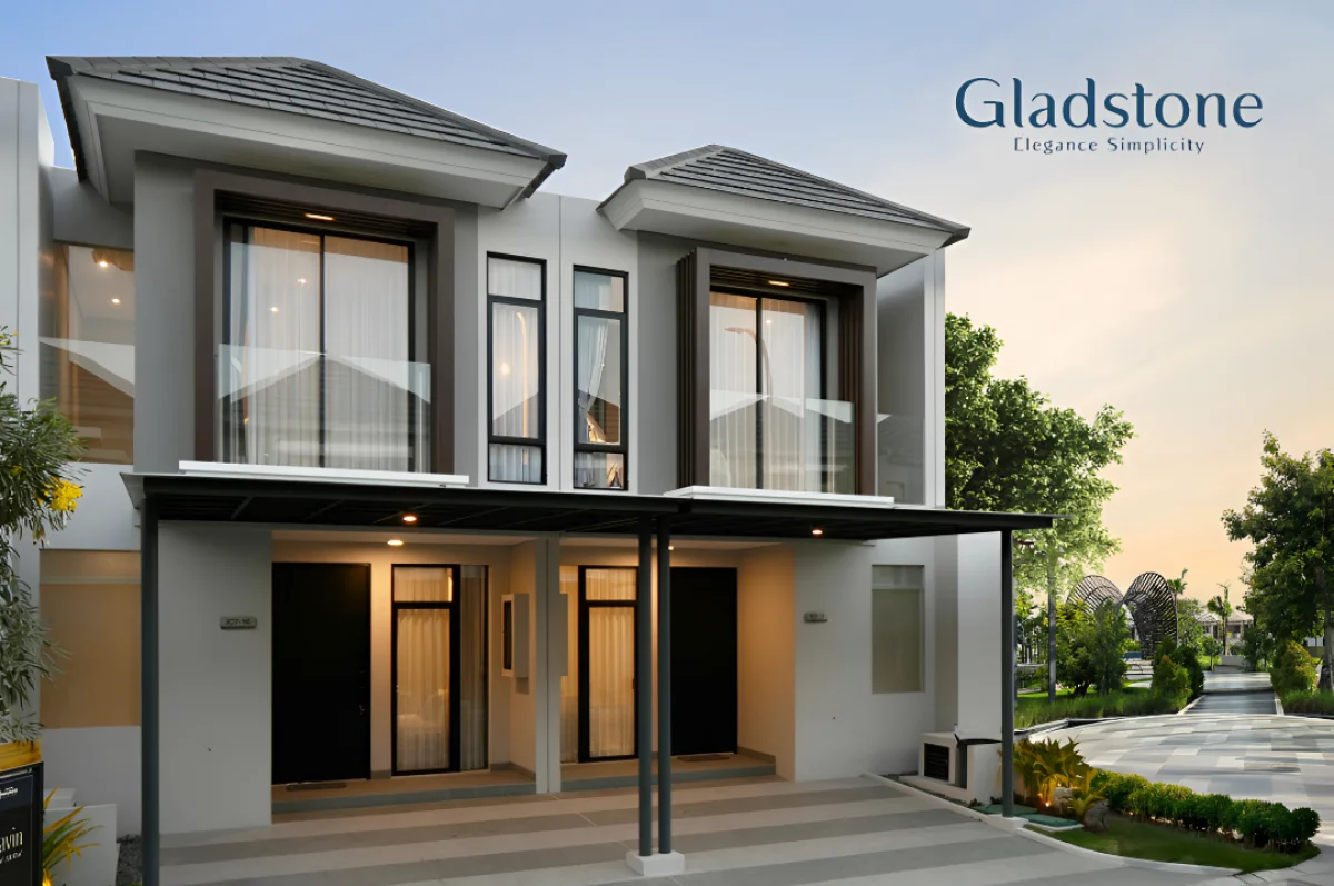 Rumah Premium Grand Pakuwon Gladstone Tipe Gael – Desain Elegan & Nyaman - Surabaya Barat