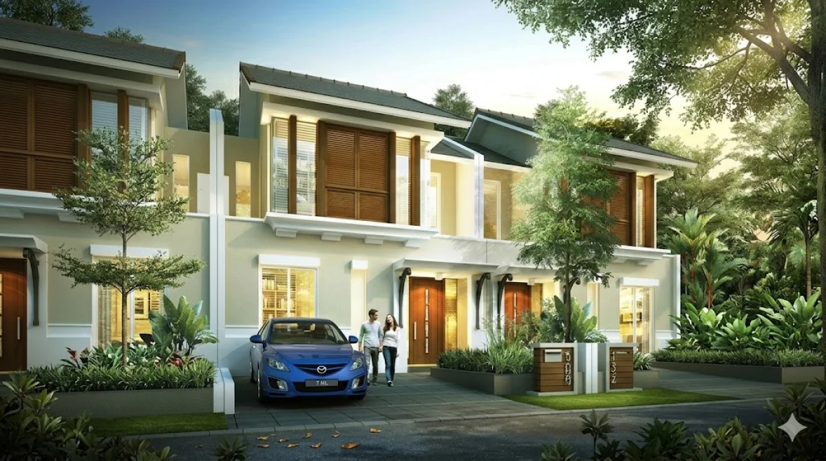 Unit Premium - Rumah Tipe Aspara Deluxe di Grand Harvest Surabaya – Hunian Elegan & Lebih Luas